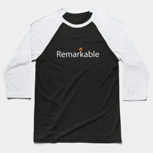 Remarkable artistic text design Baseball T-Shirt